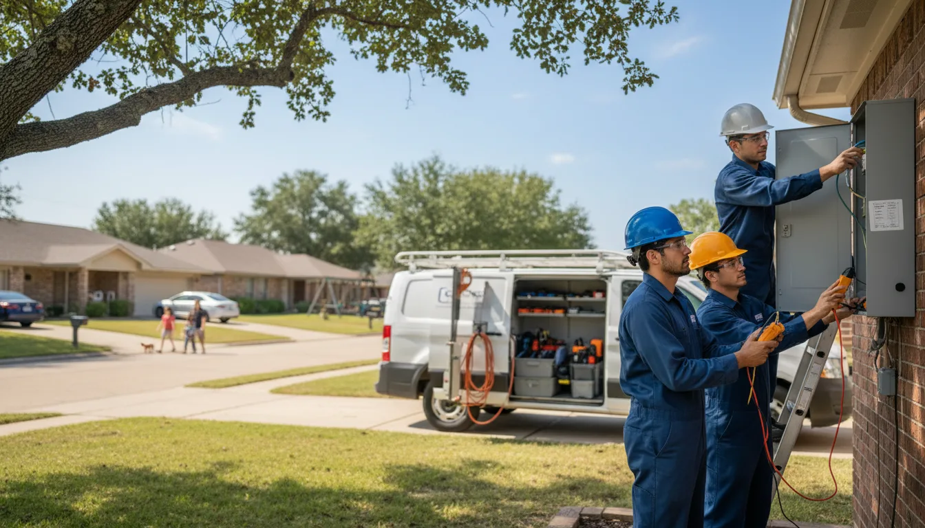 Certified electrician providing emergency electrical services in Strawn, IL